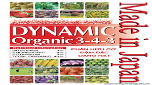 Phân hữu cơ, phân gà Nhật DYNAMIC 3-4-3