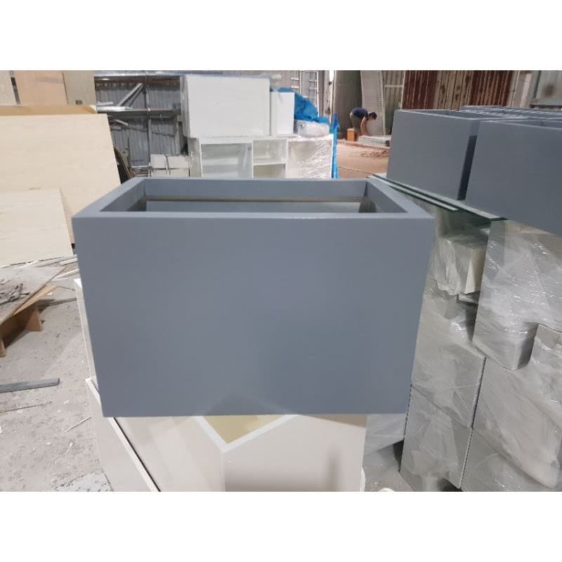 Chậu trồng cây composite chất lượng 30x30x30 10 năm không hỏng