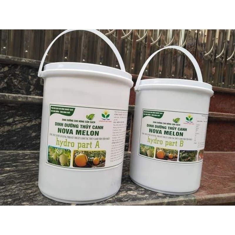 Cao Cấp phân bón thủy canh NOVA MELON 40 dạng khô chuyên cho cây ăn trái